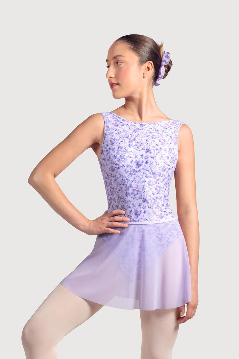 Bloch Janise Parisian Blue Mesh Pull On Skirt main image 1