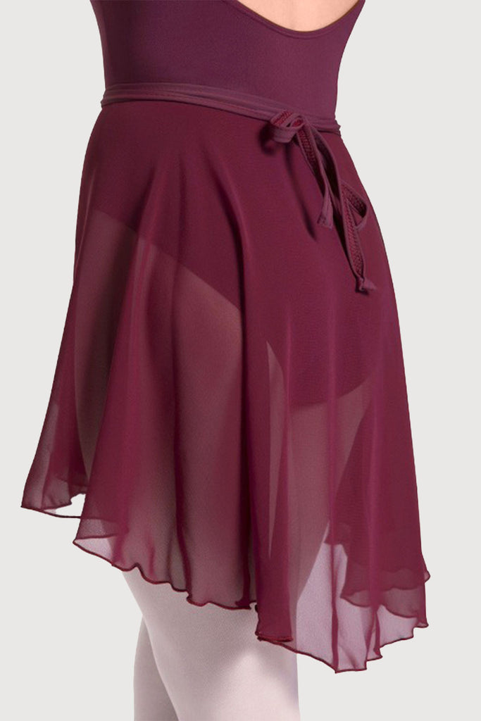  A0388L - Bloch Repertoire Asymmetrical Womens Wrap Skirt in  colour
