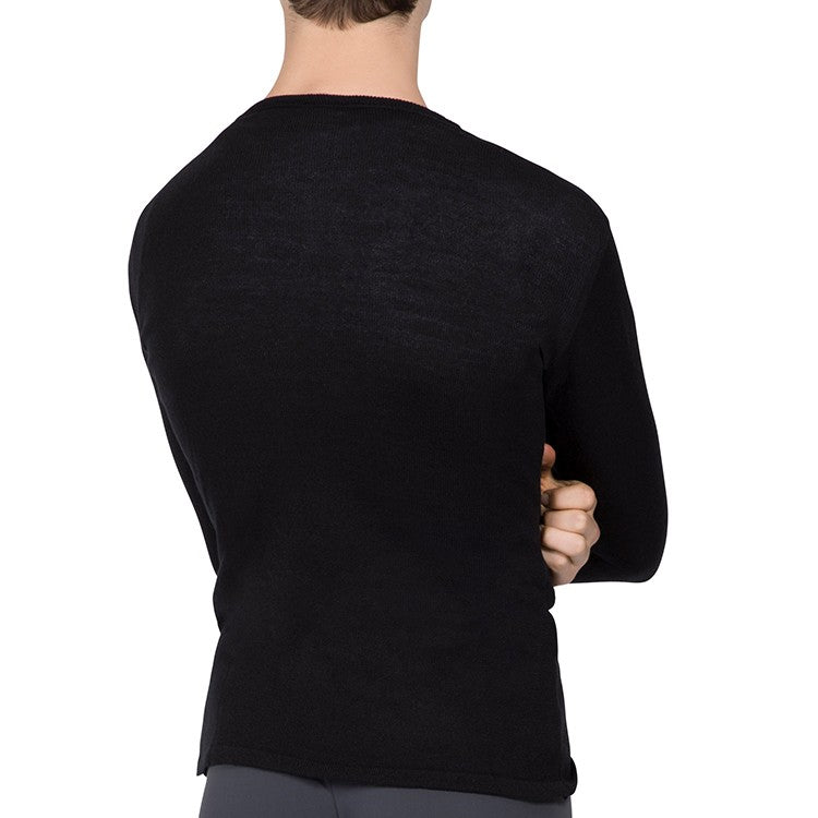 Z0107M – Bloch Vancouver V Neck Long Sleeve Mens Knitted Top Z0107M - Bloch Vancouver V Neck Long Sleeve Mens Knitted Top in  colour
