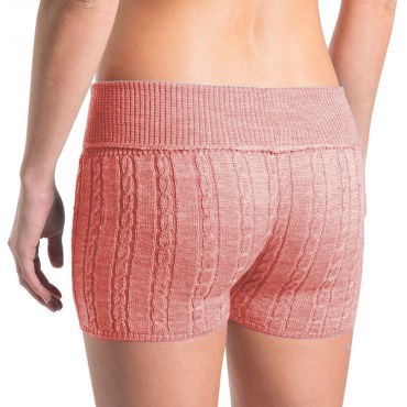 D0113 – Bloch Carezza Cable Knit Womens Fold Down Short D0113 - Bloch Carezza Cable Knit Womens Fold Down Short in  colour
