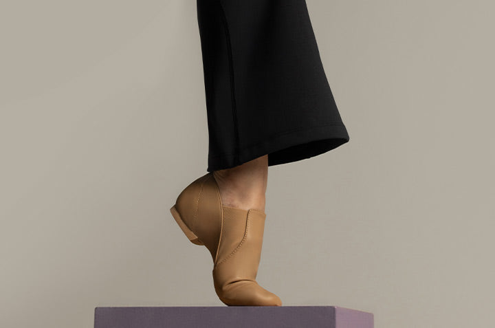 bloch tan jazz boots