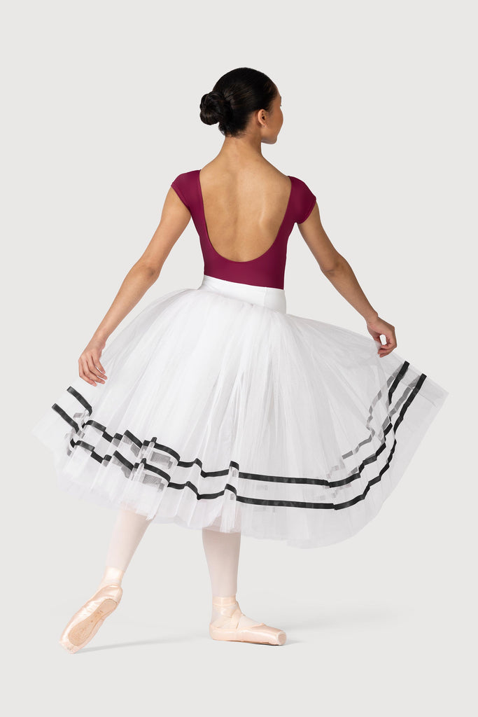  R0131L - Bloch Giselle Womens Ribbon Romantic ½ Tutu Skirt in  colour
