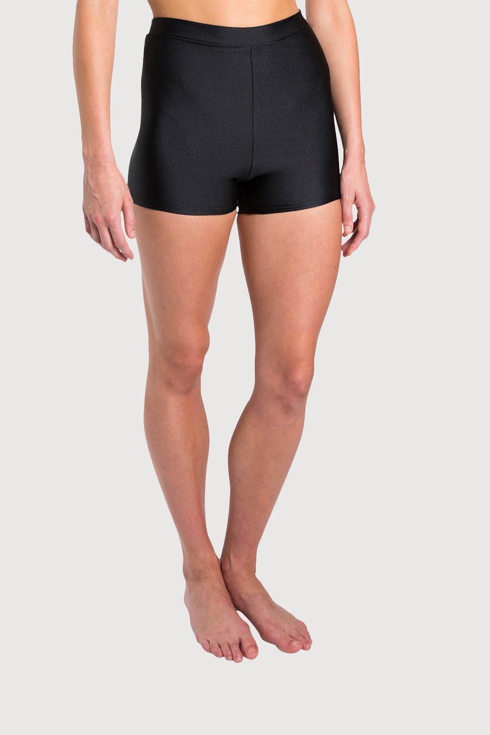 D3200 Harper High Waist Womens Shiny Lycra Short – Bloch Australia