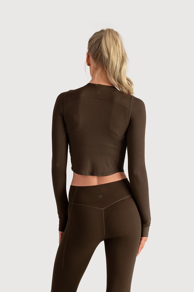  Z5990YN - Dynamic Long Sleeve Top in  colour
