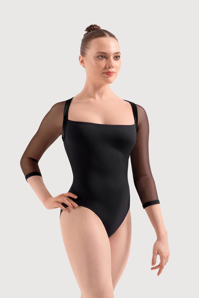  LB5259 - Bloch Mamselle Womens 3/4 Sleeve Leotard in  colour
