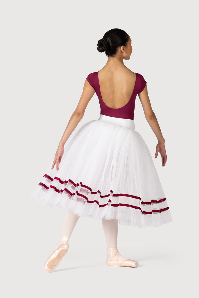  R0131L - Bloch Giselle Womens Ribbon Romantic ½ Tutu Skirt in  colour
