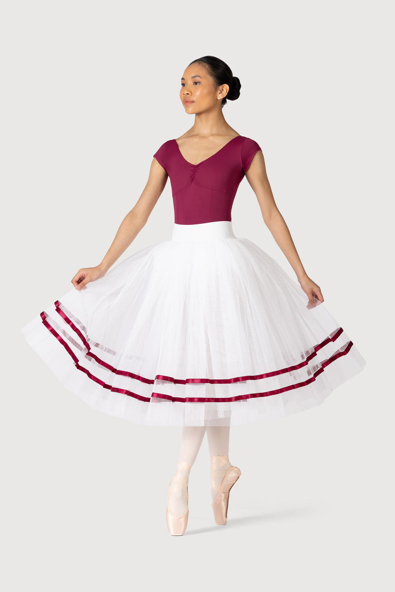 R0131L - Bloch Giselle Womens Ribbon Romantic ½ Tutu Skirt – Bloch ...