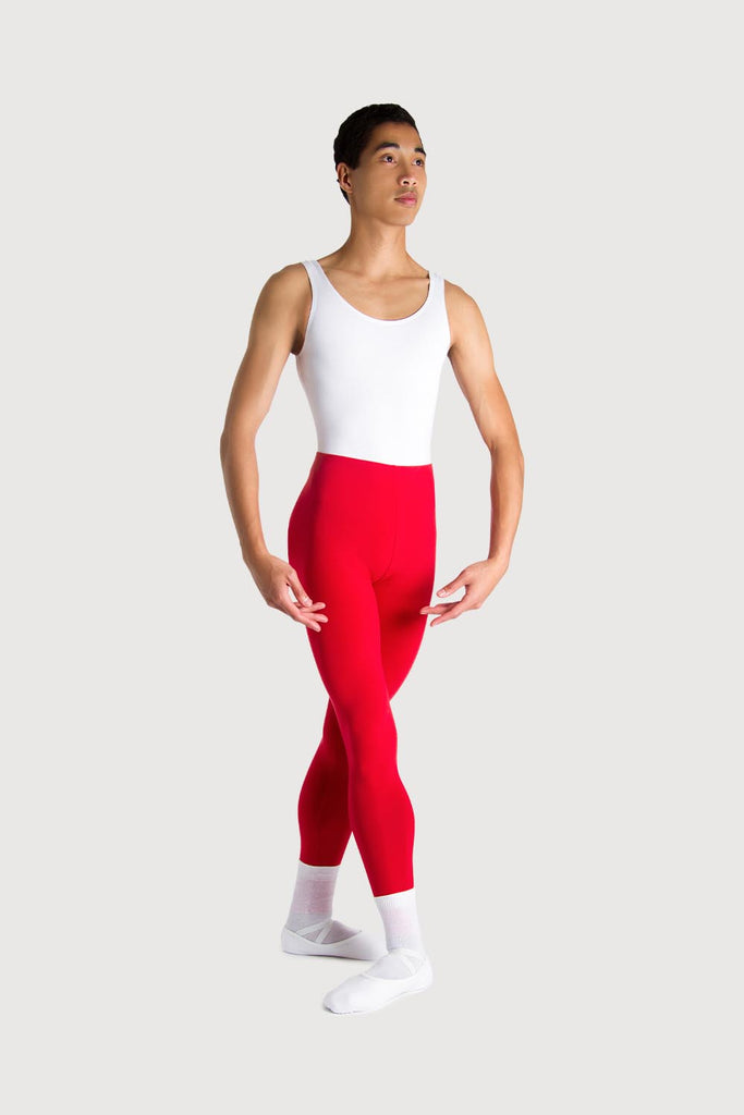  T3400 - Bloch Dale High Waist Full Length Mens Legging in  colour
