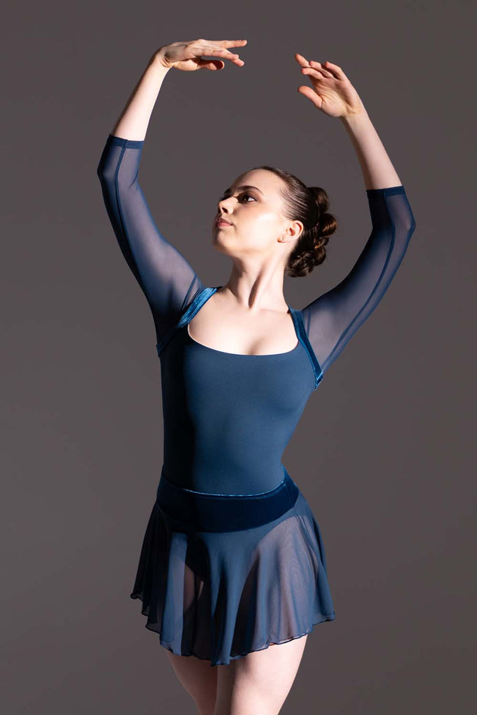  LB5259 - Bloch Mamselle Womens 3/4 Sleeve Leotard in  colour
