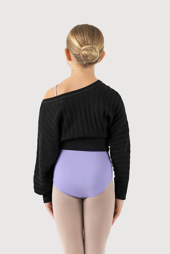  Z51189G - Bloch Jasmine Cropped Girls Knitted Sweater in  colour
