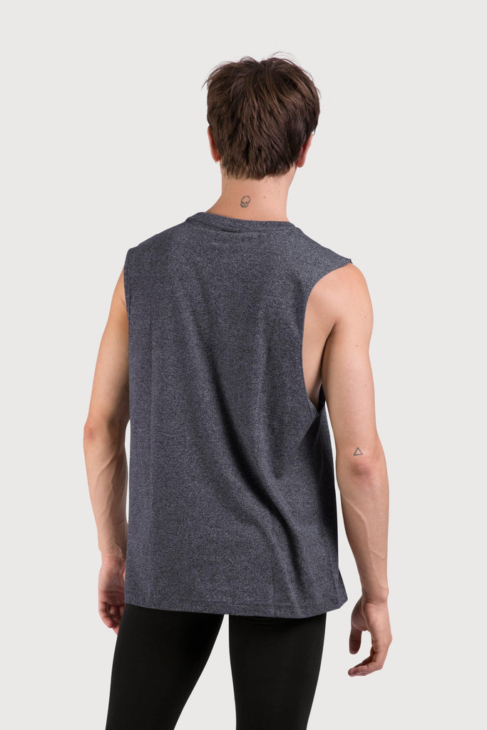  Z0403M - Bloch Harris Relaxed Drop Arm Mens Muscle Tank in  colour
