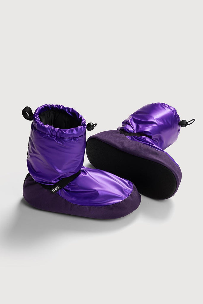  SIM5009BGM - Bloch Metallic Children Warmup Booties in  colour
