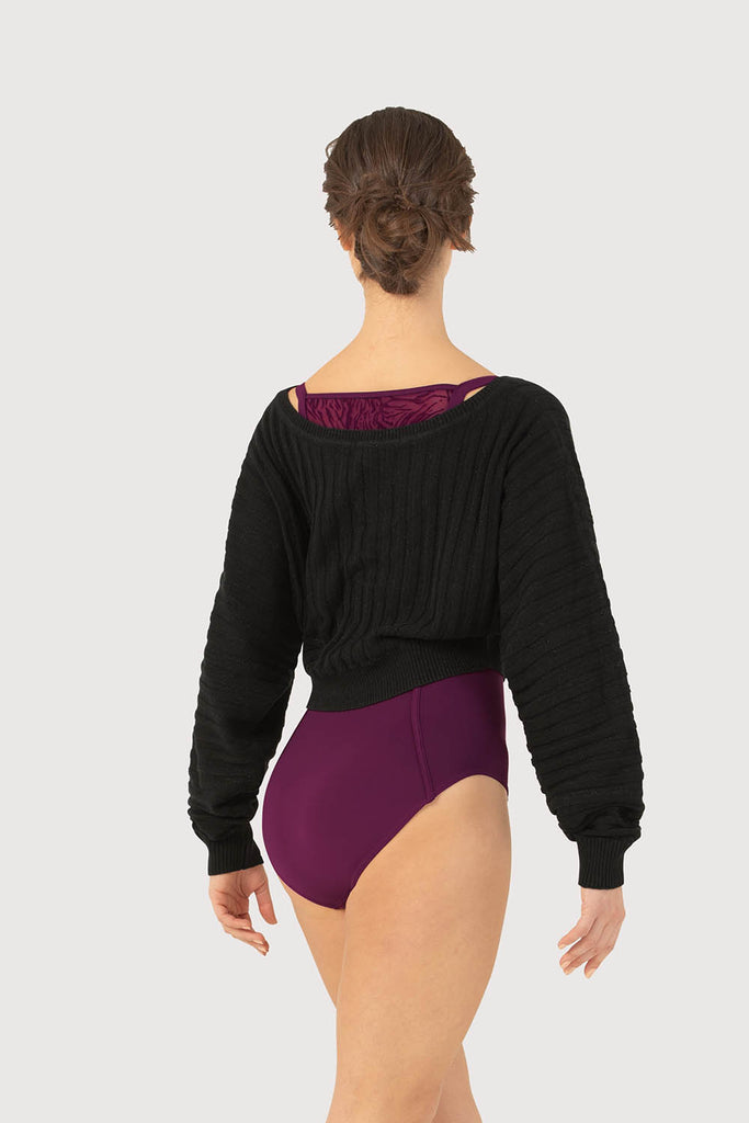  Z51179 - Bloch Everlyn Cropped Womens Knitted Sweater in  colour
