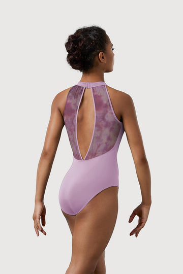 LM53104
Mirella Watercolour Mesh Womens Halter Neck Leotard