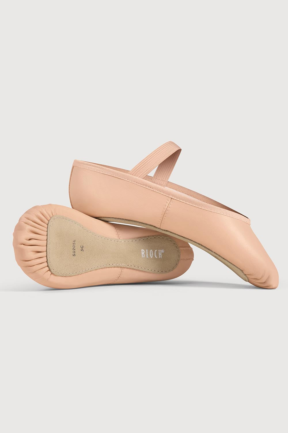 Pink Leather Ballet Shoes (Child Sizes Pink Leather Ballet Shoes (Child Sizes
