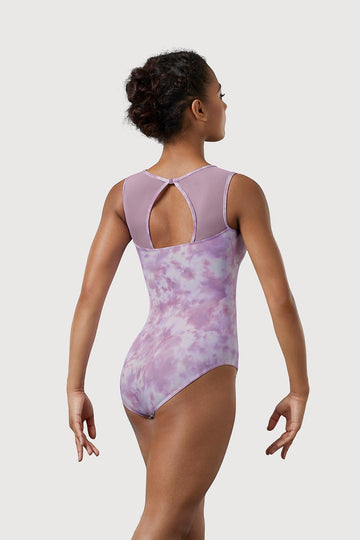 LM53102
Mirella Watercolour High Neck Womens Tank Leotard