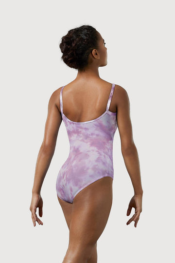 LM52180
Mirella Watercolour Scoop Neck Womens Camisole Leotard