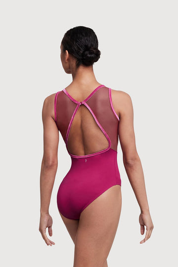 L55685
Bloch Sofia Mesh Bow Back Womens Leotard