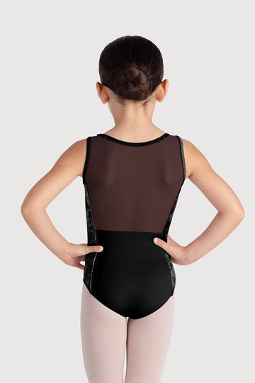 L55645G
Bloch Amelia Velvet Panel Girls Tank Leotard