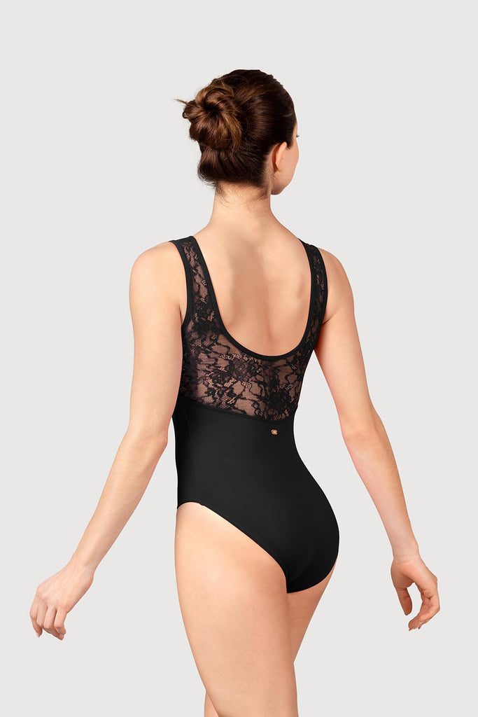  LM53121 - Mirella Lace Bust Womens Tank Leotard in  colour
