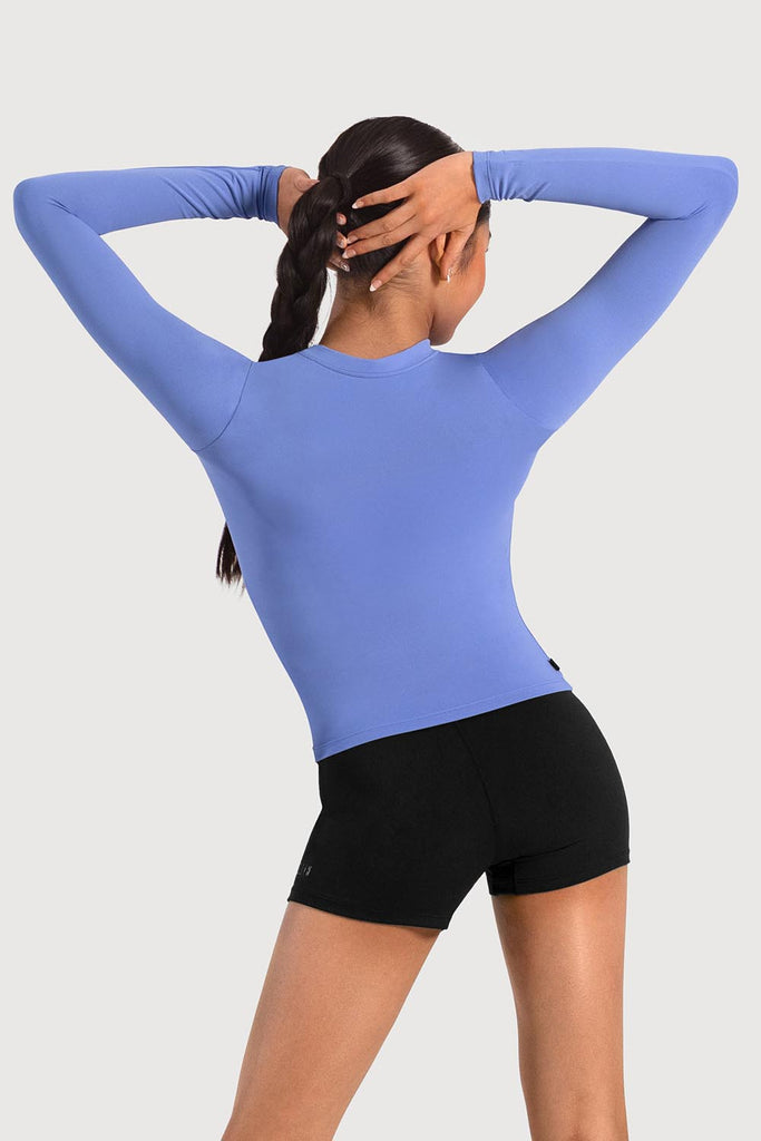  Z55686G - Long Sleeve Fitted Top in  colour

