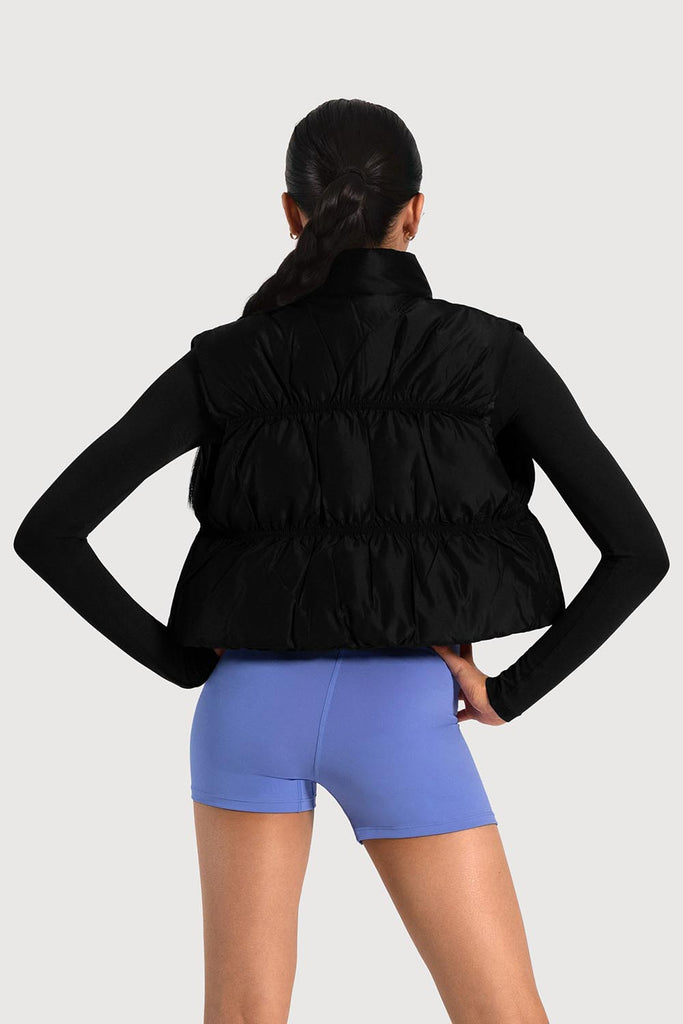  J55710G - Cropped Puffer in  colour
