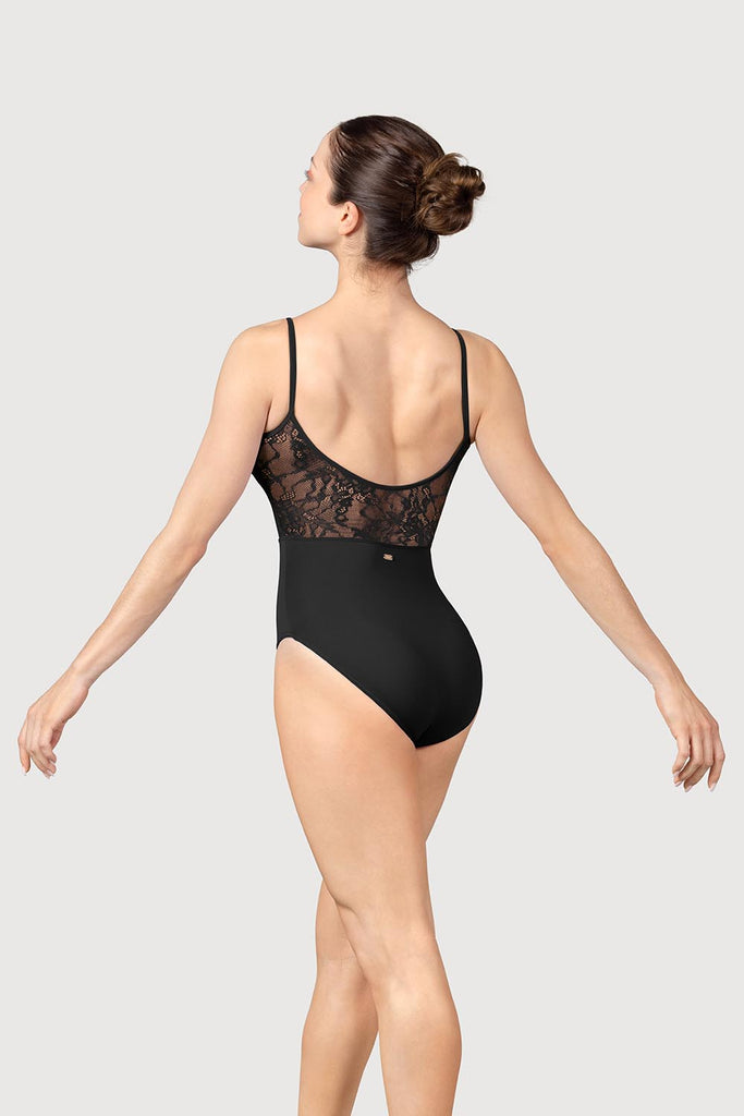  LM52194 - Mirella Lace Bodice Womens Camisole Leotard in  colour
