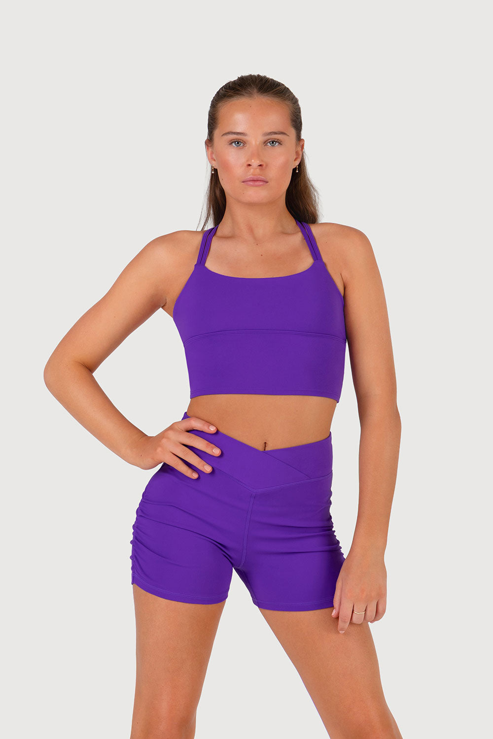 Z55773G - Element Double Strap Long Crop – Bloch Australia