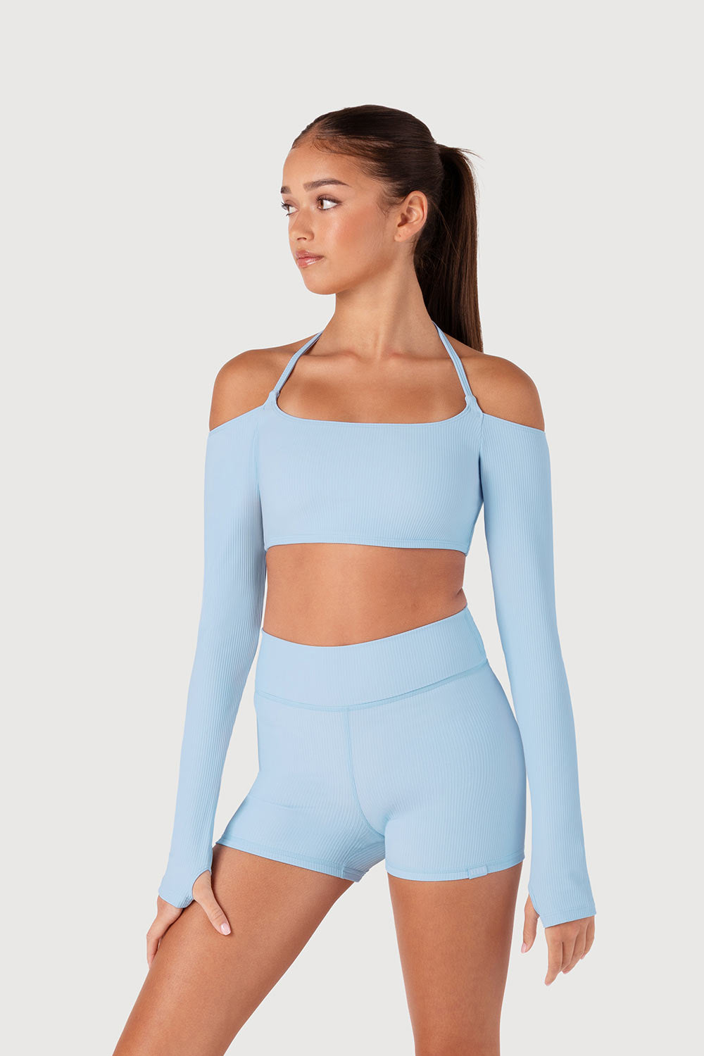 Z55774G - Rib Bolero Top – Bloch Australia