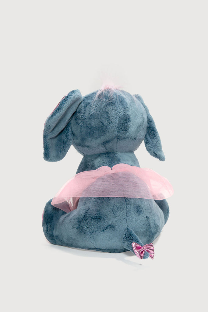  90060 - Ballerina Elephant Plush Toy in  colour
