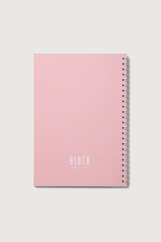  12001 - Bloch Ballerina Spiral A5 Notebook in  colour
