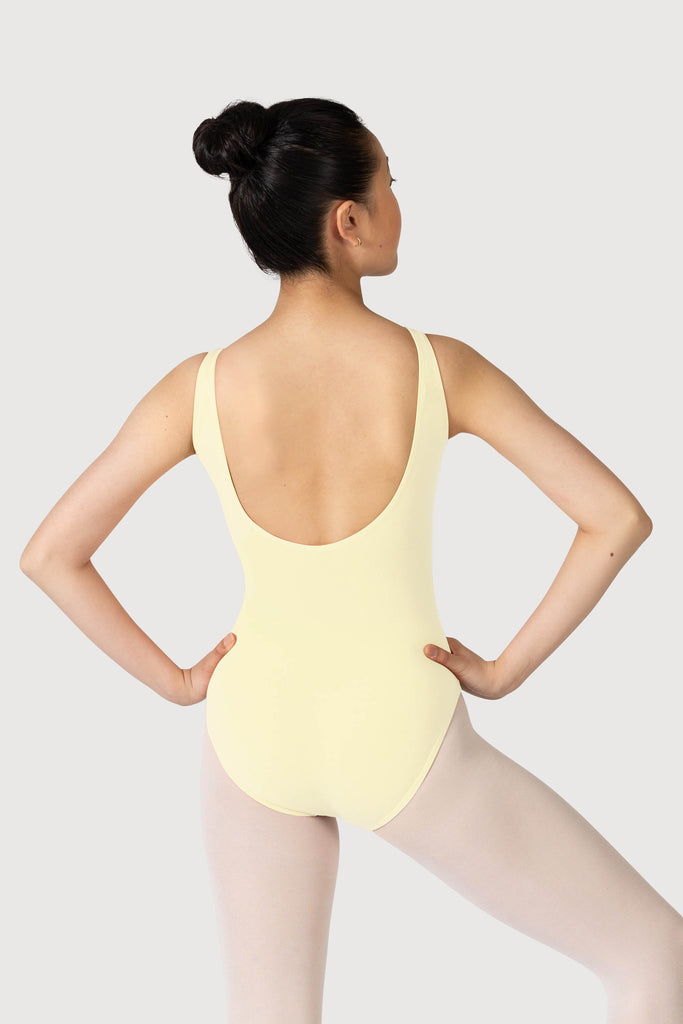  L3488LAB - Bloch Gathered Front With Low Back Womens Leotard in  colour
