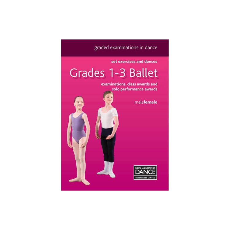 10046N – Dance NEW Grades 1-3 RAD Syllabus 10046N - Dance NEW Grades 1-3 RAD Syllabus Book in  colour
