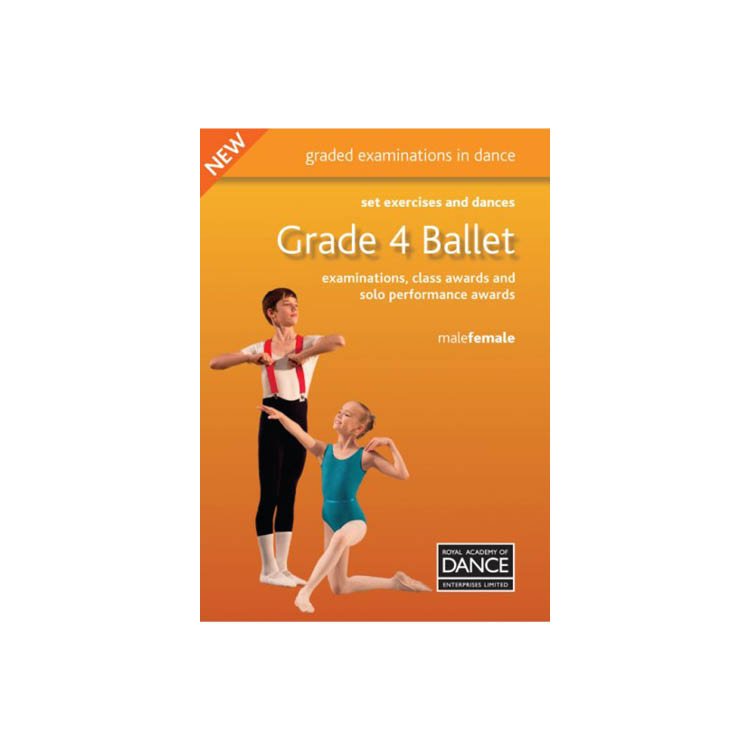 10044N – Dance NEW Grade 4 RAD Syllabus 10044N - Dance NEW Grade 4 RAD Syllabus Book in  colour
