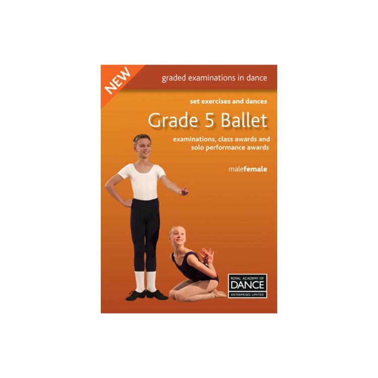10045N – Dance NEW Grade 5 RAD Syllabus 10045N - Dance NEW Grade 5 RAD Syllabus Book in  colour
