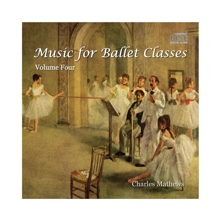 70134 – CD Music For Ballet Classes Vol.4 By Charles Mathews