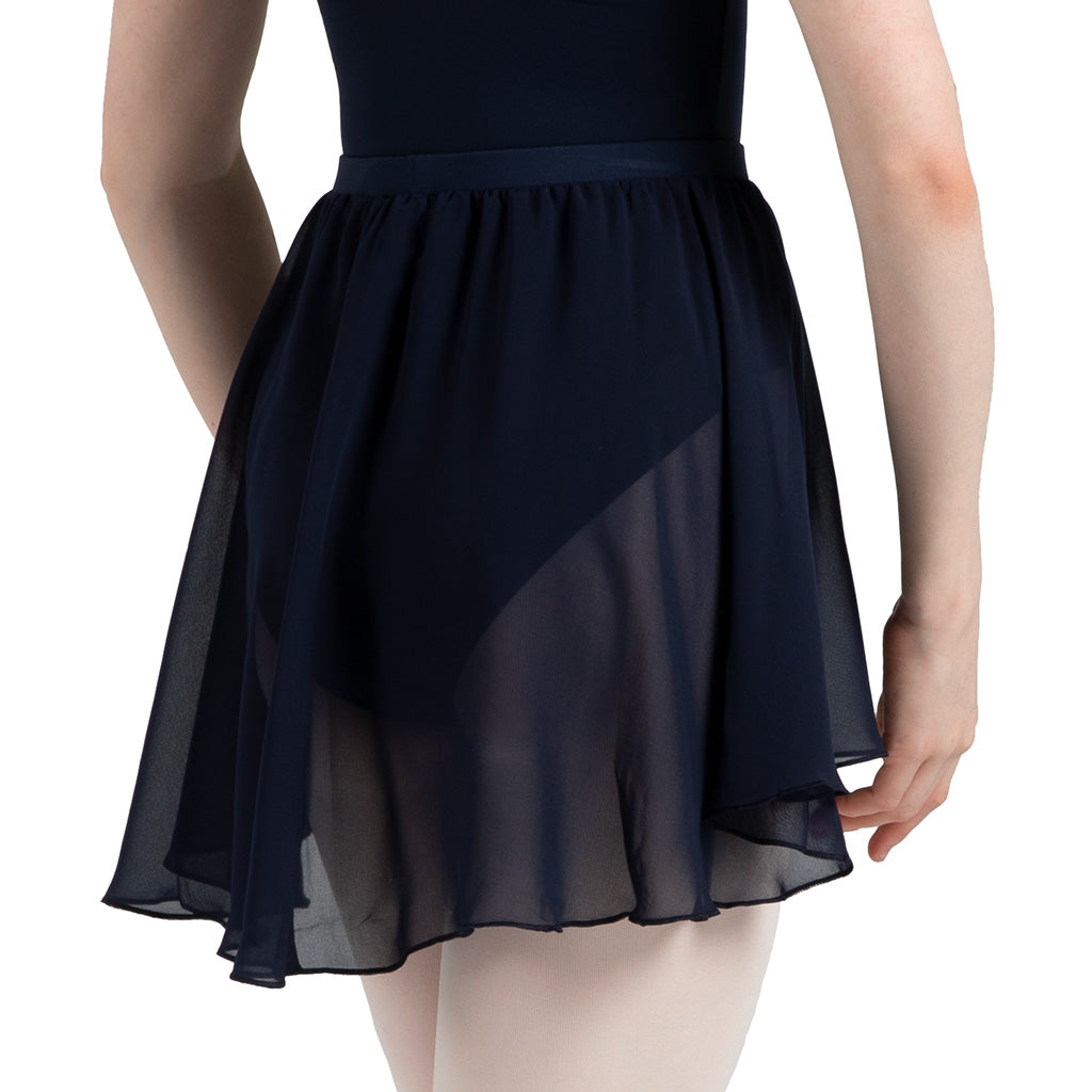  A0362L - Bloch Chezanne Womens Chiffon Mock Wrap Skirt in  colour
