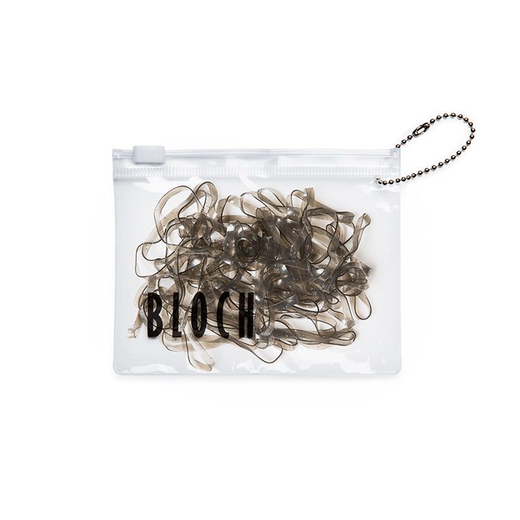 30116 - Bloch Gel Hair Elastics Travel 50 Pack