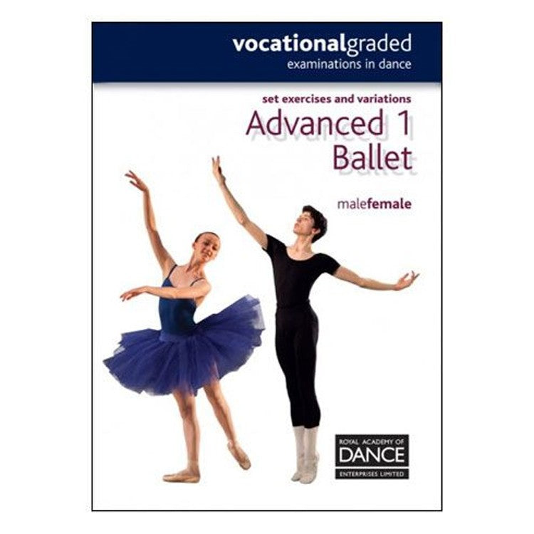 10052 – Dance Advanced 1 Male & Female RAD Syllabus Book