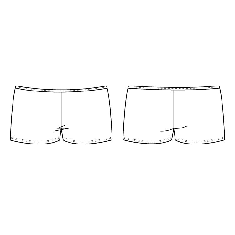 D52532 – Bloch Makeeta Micro Fitted Womens Short