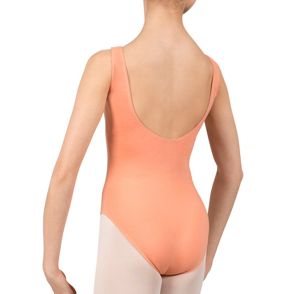  L3488GAB - Bloch Gathered Front With Low Back Girls Leotard in  colour
