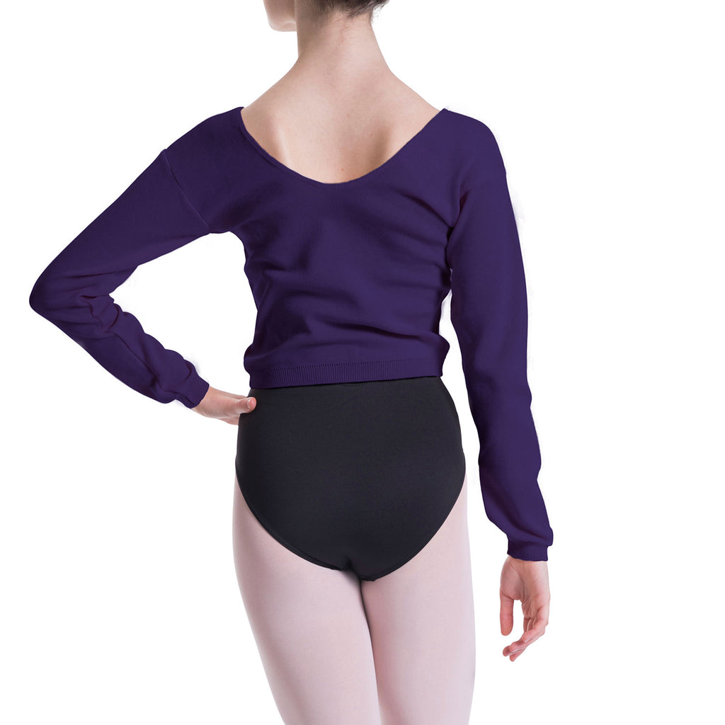  Z0143 - Bloch Overt Cropped Long Sleeve Womens Sweater in  colour
